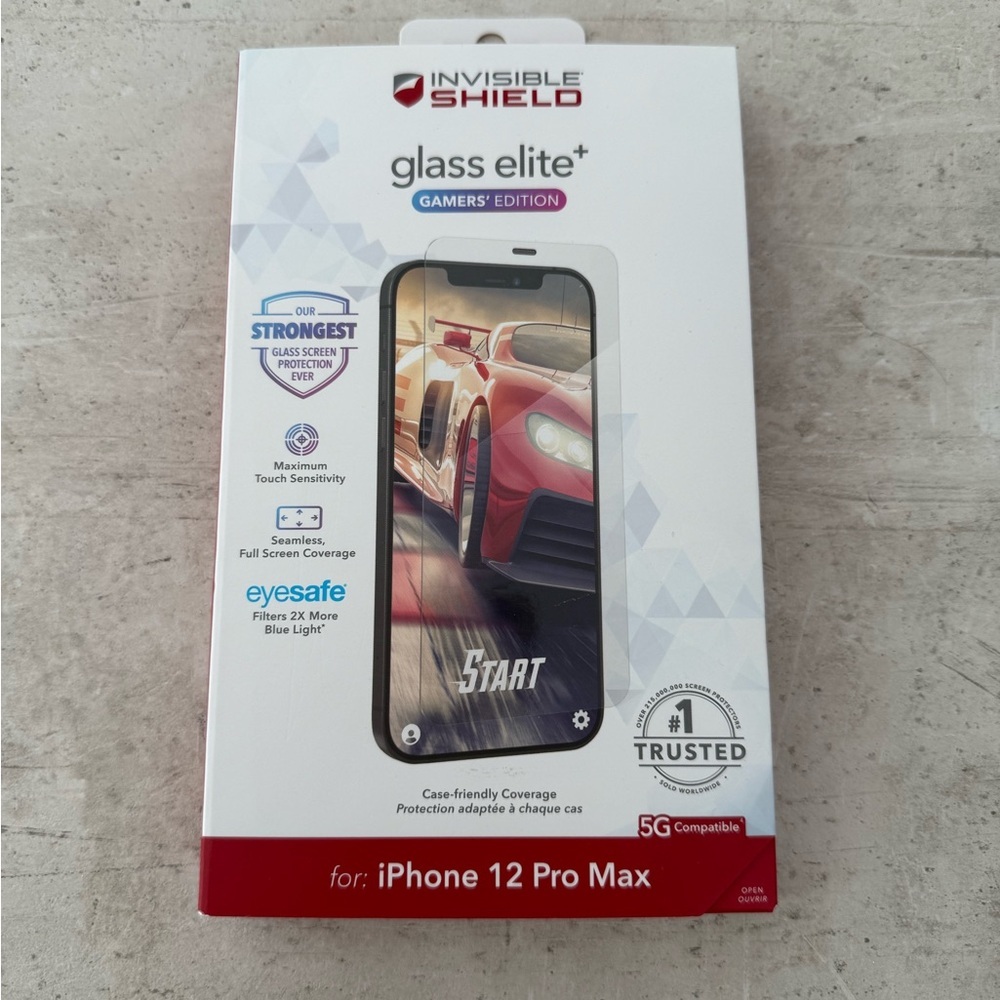 ZAGG Invisible Shield Screen Protrctor - Gamers Edition